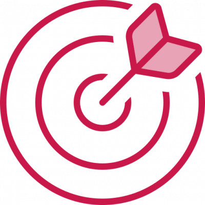 bullseye-arrow-duotone-thin